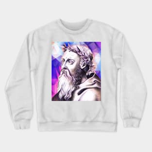 Heraclitus Pink Portrait | Heraclitus Artwork 7 Crewneck Sweatshirt